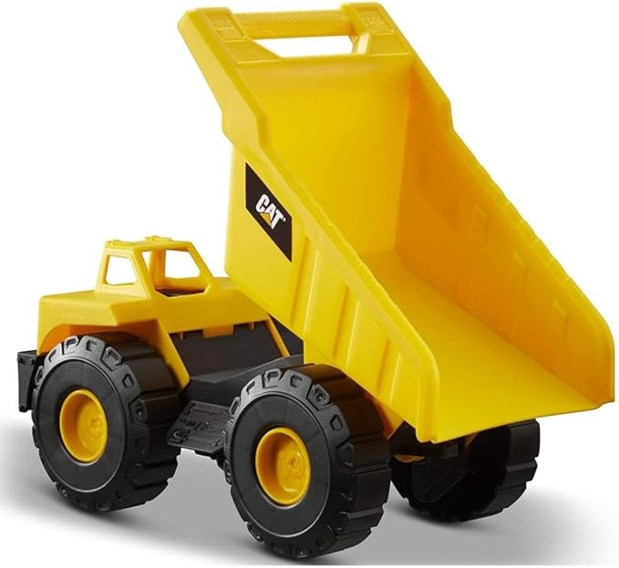 Dump Truck Toy Construction Vehicle – 10" Plastic Action Vehicle with Articulated Buckets for Indoor & Outdoor Play. Ages 3+