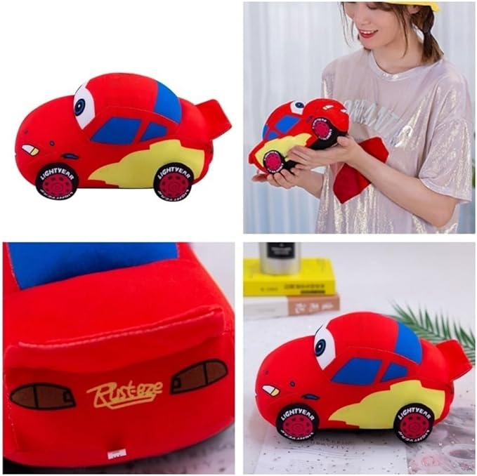 9.5 inch Car Plush Toy, Car Shaped Plush Pillow, Super Cute Car Plush Cushion
