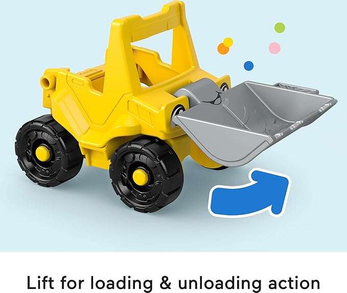 Little People Toddler Playset Activity Vehicles Set with 10 Toys for Preschool Pretend Play Kids Ages 1+ Years