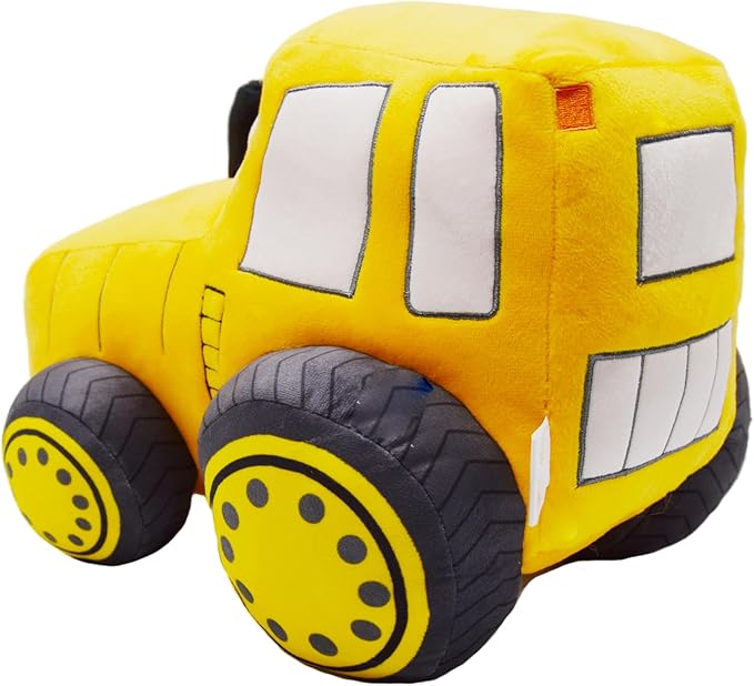 Soft Plush Tractor Stuffed Truck Toy Super Cute Car Plushie